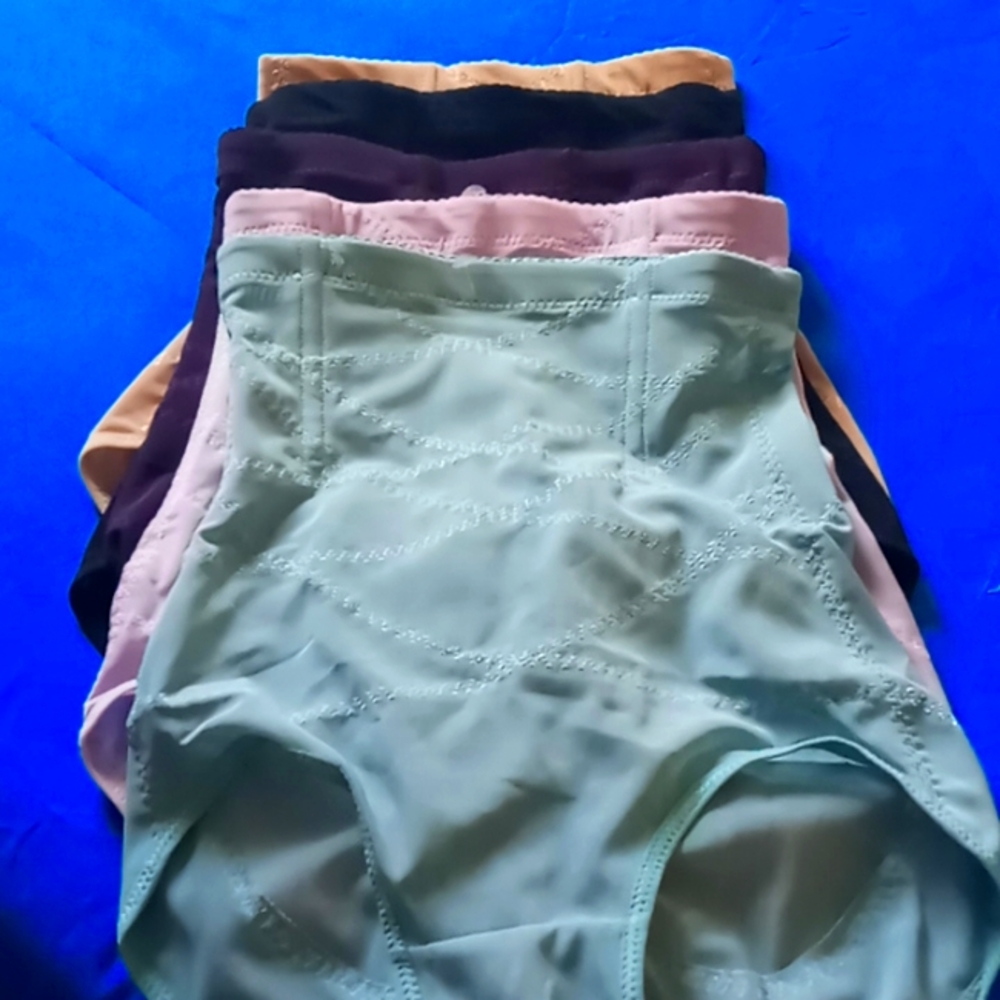 5 pkg brand new multi color girdles.